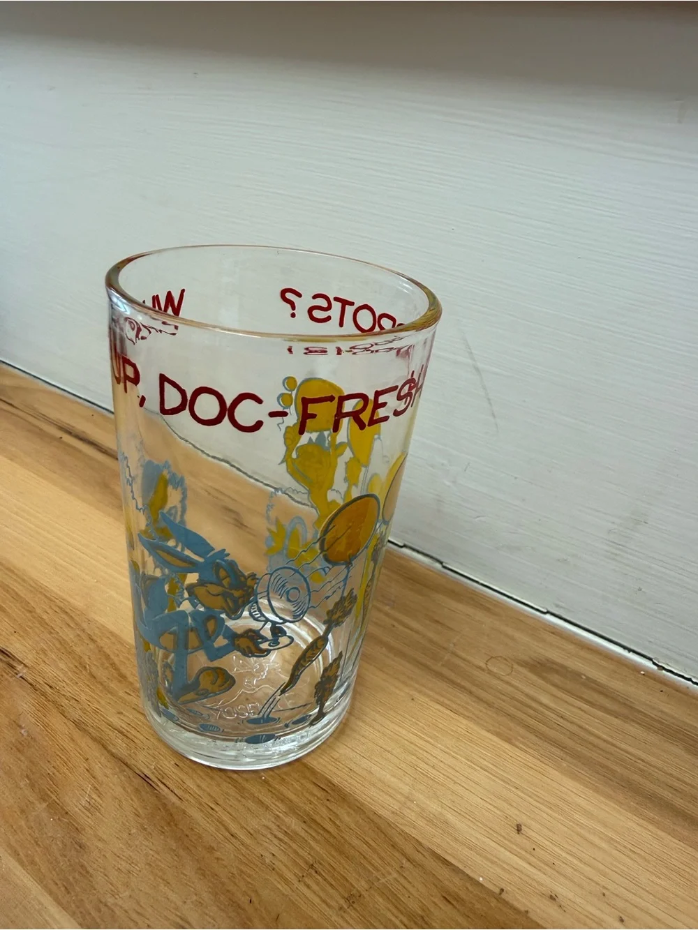 Warner Bros. Tweety Yellow Printed Glass Tumbler